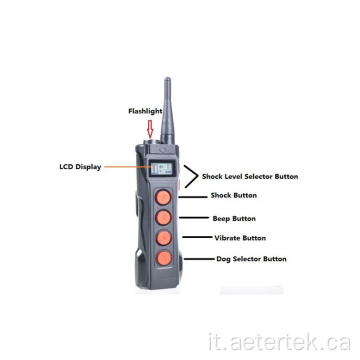 Collare antiurto per cani intelligente Aetertek AT-919C